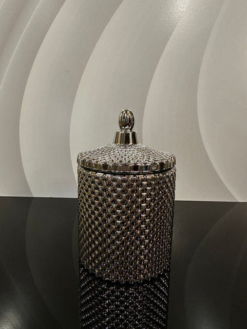 8 oz Silver Lidded Candle